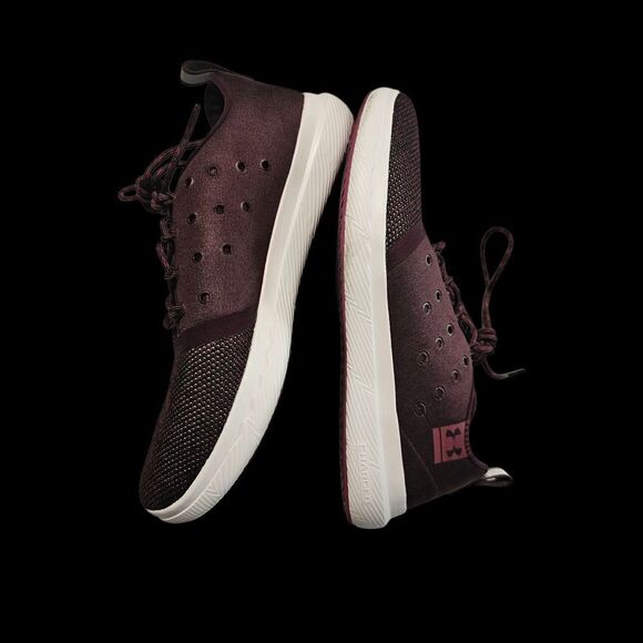 Under Armour Women's Burgundy Athletic Shoes - Picture 1 of 6